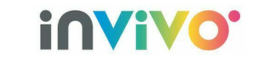 inVIVO logo with gray 'in' and multicolored 'VIVO' letters.