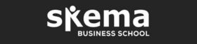 SKEMA Business School logo on a dark background